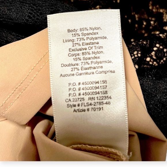 Aritzia Wilfred Adrienne Black Lined mock neck Longsleeve lace blouse top sz XXS - Picture 4 of 5